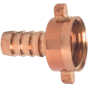 Conector de latón MEGA de 2/3 pulgadas con manguera de 20 mm y rosca interna de 1 pulgada, paquete de 10 para mangueras y enrolladores de jardín - Product Image 3