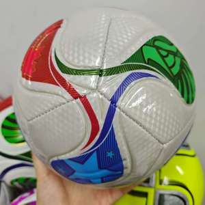 Balón de Fútbol de Primera Calidad, Termosellado, Sin Costuras, Tamaño 5 y 4, para Entrenamiento Profesional y Partidos, Balón de Fútbol de PU - Product Image 3