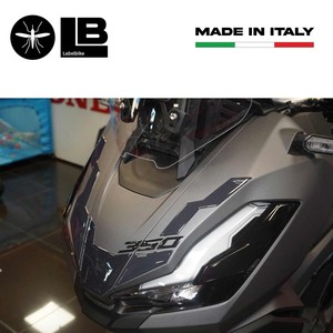 Adesivi 3D in Resina per Parafango Anteriore Honda ADV350 2022, Decorazioni per Scooter e Moto - Product Image 4