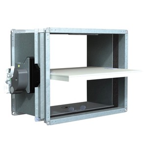 3JW-278329 VIM HVAC System Fire Damper CULT IFW 350x600 MMAG 600x600mm Airflow Fire Damper - Product Image 1