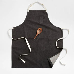 Canvas <b>Apron</b> OEM Custom logo Abrasion Resistant extra Thick Multiple Pocket <b>Work</b> Cooking Baking Chef Kitchen <b>Apron</b> - Product Image 1