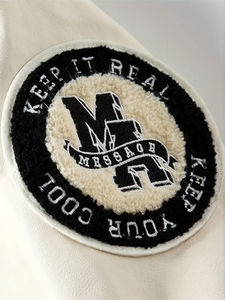 Veste Versity fabriquée sur mesure au Pakistan, veste Letterman Versity bon marché de grande taille avec logo et fabrication pour hommes, au prix de gros - Product Image 5