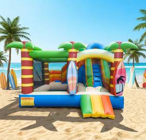 Grande structure gonflable pour enfants avec matériau en PVC et souffleur pour une utilisation en école et en centre commercial, intérieur/extérieur - Product Image 4