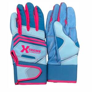 อุปกรณ์เบสบอล XTREME ถุงมือเบสบอลหนังแท้สำหรับมือซ้ายสำหรับผู้ใหญ่ สวมใส่สบาย ปิดด้วยกระดุม ปิดนิ้วมือเต็มรูปแบบ - Product Image 6