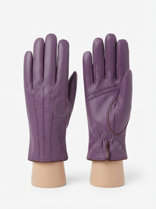 ถุงมือหนังฤดูหนาวแบบพรีเมียม OEM ODM อุ่น นุ่ม ผิวสัมผัสดี แบบเต็มนิ้ว กันลื่น สำหรับฤดูหนาว สำหรับผู้ชาย - Product Image 4