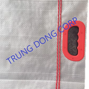 ถุงพลาสติก PP เกรดอาหารพร้อมที่จับสำหรับบรรจุภัณฑ์ข้าวและถั่วผลิตในเวียดนาม - Product Image 1