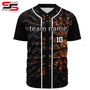 Uniforme de béisbol Nuevo diseño personalizado de alta calidad Ropa de béisbol y softbol 100% Kit de camiseta de béisbol de poliéster para ropa de equipo - Product Image 1