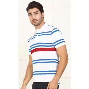 Polo hommes vêtements décontractés polos vente chaude nouveau Design Logo personnalisé couleur unie respirant polos pour hommes - Product Image 3