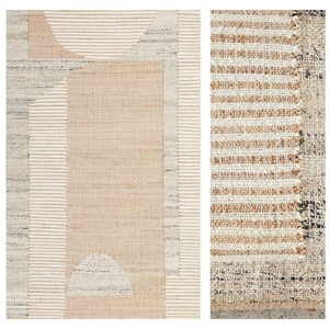 Alfombra de tejido plano trenzado de yute Reversible ecológica de nuevo estilo, Alfombra tejida Natural con antideslizante para uso doméstico - Product Image 3