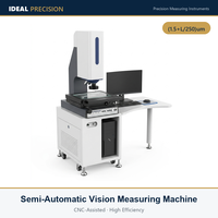Máquina de Medición de Video Semiautomática de Suministro Directo de Fábrica, Detector Automático de Bordes, Medidor de Altura y Planitud 2.5D