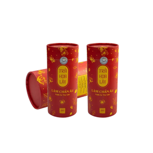 Thé au jasmin (boîte rouge) feuille de thé prix compétitif goût unique utilisé comme cadeau HACCP OEM/ ODM fabriqué au Vietnam en gros - Product Image 2