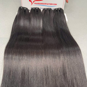 Muchos pedidos grandes 2025 paquetes de cabello vietnamita crudo Oferta en stock Listo para enviar Extensiones de cabello humano liso de color natural - Product Image 2