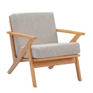 Vietnam Custom Oak Wood Commercial Furniture Lounge Hotel Chairs