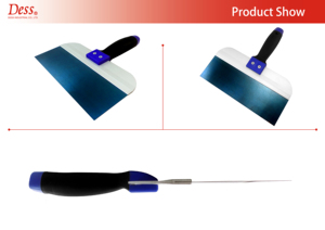 Putty Knife With Rubberized Handle For Putty Smoothing And Patching Work - Product Image 5