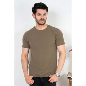 เสื้อยืดคอกลมผู้ชาย VINEY ผ้าฝ้ายเบสิค 100% เจอร์ซีย์เนื้อน้ำหนักเบา 300 กรัม พิมพ์ลายซิลค์สกรีน คุณสมบัติพื้นฐาน T-Ease - Product Image 3