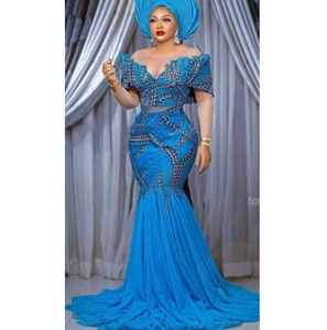 ABAYAS AL HIJRAH, Vestido de Novia Somalí de Lujo, Bordado Intrincado, Transpirable, Estampado, Algodón, Poliéster, Seda, Encaje, Corte Entallado - Product Image 1