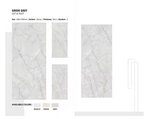 Hot New Concept Italy Grey Azulejos de porcelana pulida 60x120cm para azulejos de suelo y pared - Product Image 6
