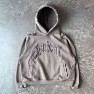 Premium Quality Wholesale 100% Cotton Breathable Trendy Comfortable Puff Printing Heavyweight Unisex Hoodies - Product Image 4
