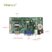 Layar LCD TFT WXGA 15.6 Inci 1366*768 Asli dengan Lampu Latar WLED, Kecerahan 400nits, Modul Panel LCD untuk Meja