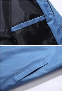 Chaqueta Bomber de Béisbol Casual de Invierno para Hombre con Logotipo Personalizado, Ajuste Delgado, Tejida, Estilo Universitario con Capucha, Tallas XS-XL - Product Image 5