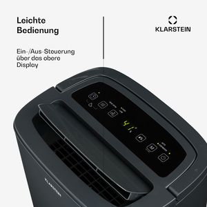 Deshumidificador Doméstico de 20L por Día, Secador de Aire Portátil con Compresor y Drenaje Continuo para Habitaciones de 40-50 m2, Color Antracita - Product Image 6