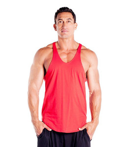 OEM ODM Service Available High Quality Men's Tank Top Fitness Wear Gym Men's Tank Top in Reasonable Price with silicon printing - Product Image 2