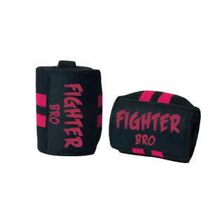 Elasticidad algodón venta al por mayor Powerflifting fuerza resistente logotipo personalizado levantamiento de pesas levantamiento Camo muñequeras - Product Image 1