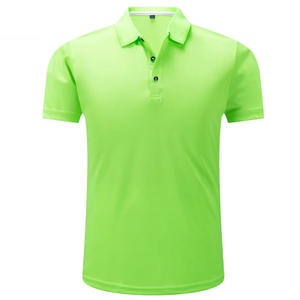 Polos de hombre de talla grande de algodón elástico ligero 100% de corte Regular con logotipo bordado personalizado de gran venta - Product Image 2
