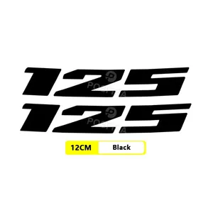 Autocollant Master Burgman 125 coloré et étanche pour carénage Suzuki avec lettrage - Product Image 2