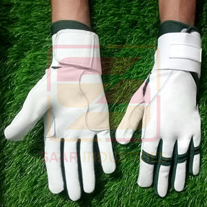 Guantes de Bateo de Béisbol de Alta Calidad, Suaves y Cómodos, de Cuero Genuino, Antideslizantes, de Secado Rápido, Dedos Completos - Product Image 3