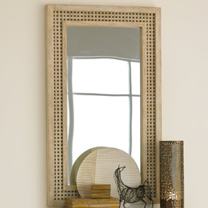 Espejo de mimbre Natural de la mejor calidad, diseño de cuerda de yute, espejo de mimbre con diseño Floral, colgante de pared para decoración del hogar - Product Image 3