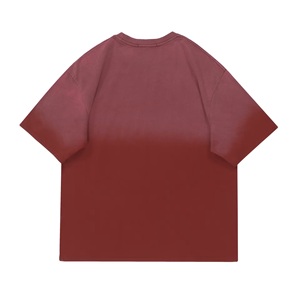 Wholesale Drop Shoulder 100% Cotton Blank Custom T Shirt Vintage Boxy Oversized Streetwear Screen Printing Sports Men's T-Shirts - Product Image 3