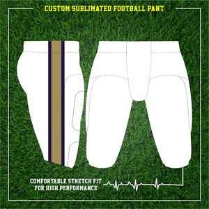 Maillot de football américain à sublimation personnalisée Vêtements de football américain pour jeunes et adultes Ensemble pour hommes Vêtements de sport pour clubs de sport - Product Image 5