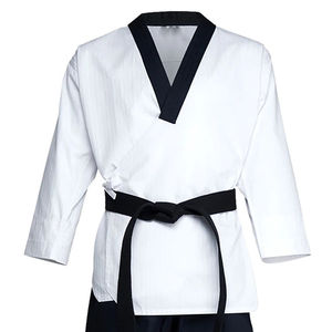 Uniformes de Taekwondo Transpirables de Secado Rápido, Personalizables, de Alta Calidad, con Logotipo Frontal, Karate - Product Image 2