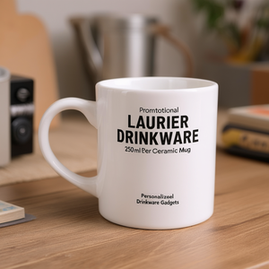 Tazza in Ceramica Laurier 250ml Personalizzata, Gadget Promozionale per Bevande - Product Image 3