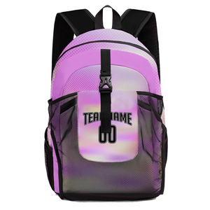 Sac à dos de basketball en nylon écologique pour l'école, les voyages, la randonnée et un usage décontracté avec logo personnalisé, capacité de 30 à 40 L, prix bas - Product Image 3