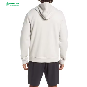 Sweat-shirts à capuche zippés unisexes en molleton 100 % coton de qualité supérieure, épais et personnalisables, pour la vente en gros - Product Image 6