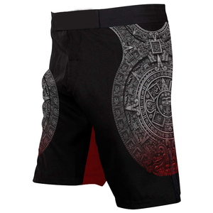 Personalización de diseño MMA Short BJJ Fight Wear Short Peso ligero Grappling Short No Training Short Four Way Stretch Fight Short - Product Image 3