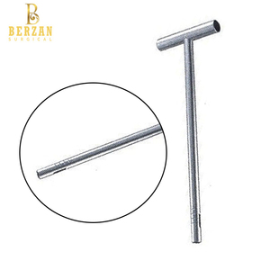 Instrument d'orthopédie de haute qualité en acier inoxydable poignée en T moulin creux outil d'extraction de vis osseuse Source d'alimentation manuelle - Product Image 6