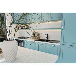 Grande dalle de quartz cristallin moderne de qualité supérieure Icelake Unionstone pour application murale - Product Image 4