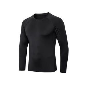 2024 Logo personnalisé hommes athlétique Gym Sport Muscle T-Shirt léger été entraînement Fitness course T-Shirt en grandes tailles - Product Image 3