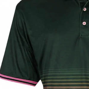 Polo de punto para hombre de la mejor calidad 2024, manga corta, tendencia cómoda, venta en línea, estampado personalizado por sublimación - Product Image 3