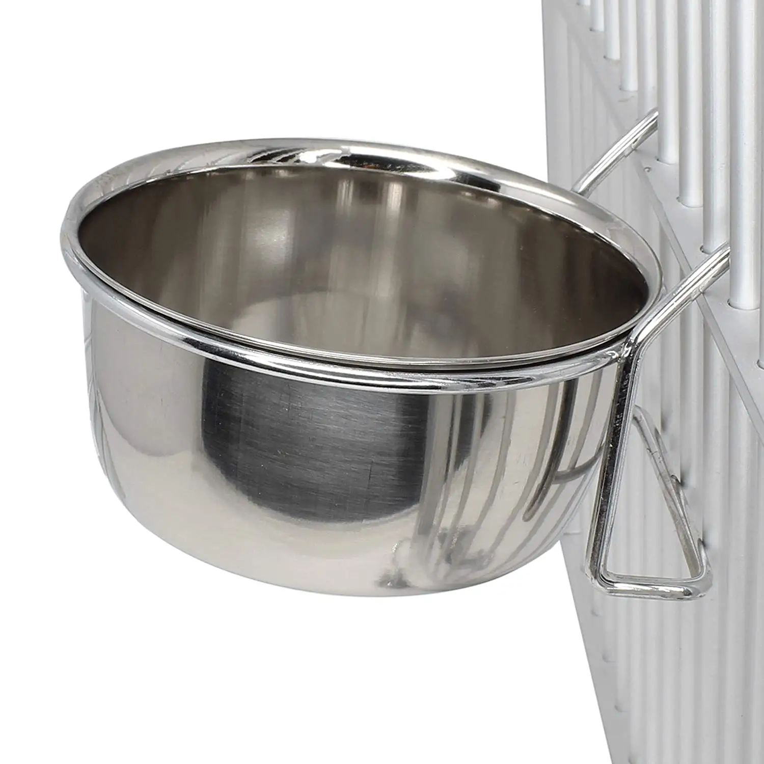 Wholesale Stainless Steel Coop Cup Cages Perfect Birds Dogs Ca Reptiles Pet Food Bowls Dishwasher Safe