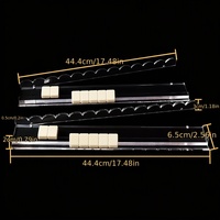 Supports de Mahjong en Acrylique Shangde 5mm Texture Coquille, Lot de 4 Supports de Tuiles de Mahjong pour Soirées Jeux, Vente en Gros