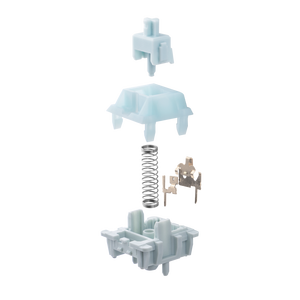 Offre spéciale <span class=keywords><strong>EPOMAKER</strong></span> jeu de commutateurs de Jade crémeux Original 100 pièces commutateur de clavier de jeu mécanique linéaire bleu - Product Image 6