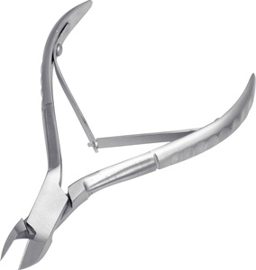 Cortaúñas profesional de acero al carbono, cortaúñas con logotipo personalizado, pinzas para cutículas, pinzas para uñas personales OEM ODM para dedos, venta al por mayor - Product Image 1