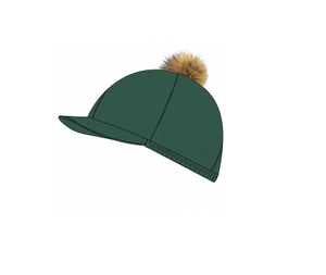 Meilleure vente, housse de chapeau équestre Portable, respirante et détachable, avec pompon, nouvelle housse de haltère équestre personnalisée - Product Image 1