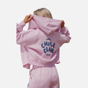 Sudadera con Capucha Oversize de Forro Polar para Mujer OEM, Logotipo Personalizado, Impresión 3D Puff, Poliéster/Algodón de Alta Calidad, Peso Pesado, Estilo Urbano - Product Image 6