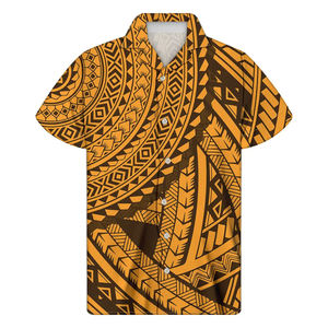 Camisa Hawaiana de vacaciones con estampado completo Camisas de playa de estilo callejero con botones impresas personalizadas - Product Image 4