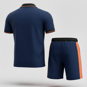 Uniforme de golf léger et de haute qualité pour hommes, tissu extensible respirant et confortable, design personnalisable, logo, 100% polyester - Product Image 2